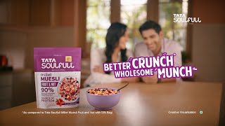 Tata Soulfull Millet Muesli: Better Crunch Wholesome Munch