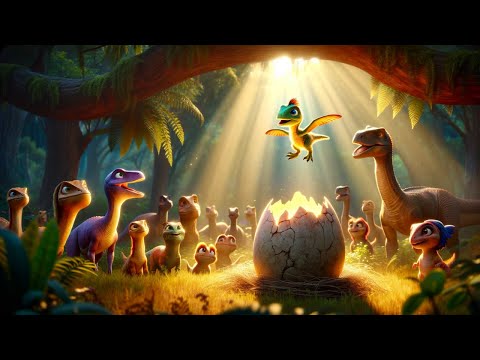 Dino and the Mysterious Egg | Bedtime Stories for Kids #dinosaurs