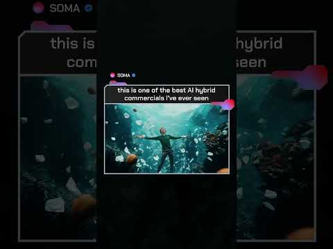 This is one of the best AI hybrid commercials I've ever seen.
