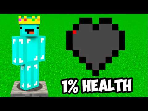 I Trapped 100 Players on 1% HEALTH...