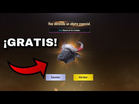 Gana Máscara De toro +Piezas de Cupón +Cajitas Truco Pubg Mobile!!⤵️