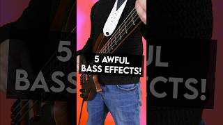 5 awful bass effects you should never try! #bass #bassguitar #pedalboard