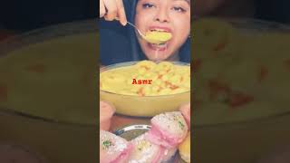 Maddy eats Kala Jamon rasmalai #mukbang #hungrymukbangers #eatingunbelievable