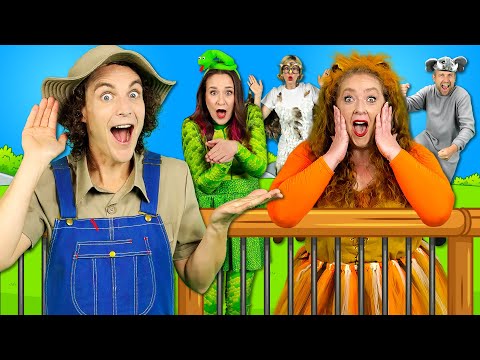 Old MacDonald had a Zoo | Animals Sounds Song