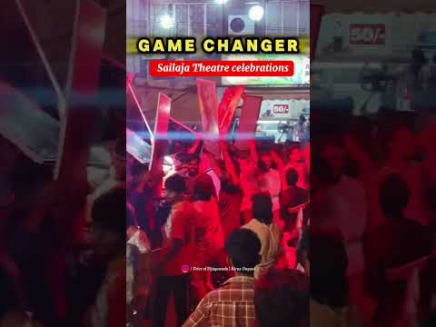 Game Changer celebrations Vijayawada 🔥#gamechangermovie #ramcharan #vijayawada #bezawada #trending