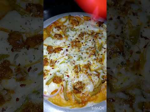 Chicken pizza recipe without oven#shortsfeed #viral #shortsviral #viralpizza #viralpage #viralrecipe