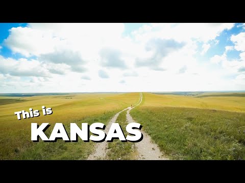 TALLGRASS PRAIRIE NATIONAL PRESERVE | State #5 Kansas | WE HIKED WITH BISON!! 🦬