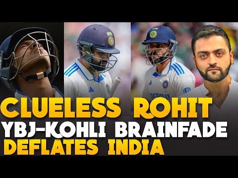 Clueless Rohit Sharma, Jasiwal - Kohli runout DEFLATES India | India vs Australia 4th Test