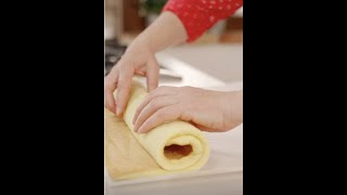 PASTA BISCOTTO Super Elastica per Rotoli perfetti - Ricetta Facile #shorts