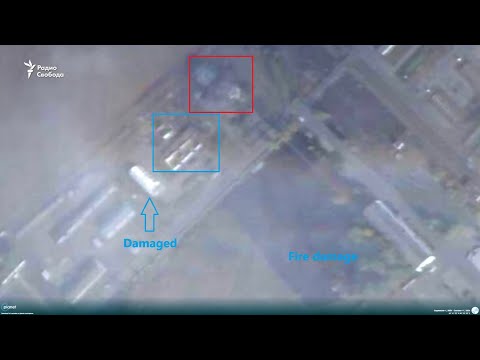 Satellite Imagery of Khanskaya Air Base (Ammo Storage Hit) and Shahed Warehouse After Drone Strike