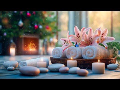 Smooth Spa & Cozy Vibes 🎅🎄Relaxing spa music to relieve stress and anxiety