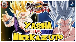 DBFZ Yasha vs Nier_Kazuto (TGohan, Black, Nappa) vs (GogetaSS4, GokuSSJ, Gohan)