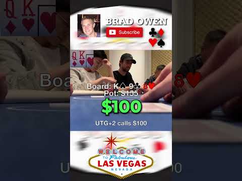 BIGGGG Poker River Bet Gets Paid!!! #poker #pokershorts