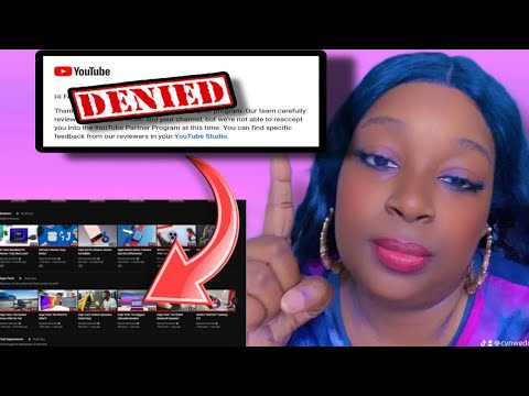 YOUTUBE channel NOT APPROVED because of THIS simple MISTAKE