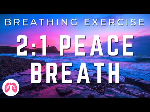 Breathing Exercises for Anxiety | 2:1 Breathing Technique to release stress, TAKE A DEEP BREATH