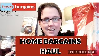 HOME BARGAINS HAUL//CHRISTMAS//CLEANING🎄🎅