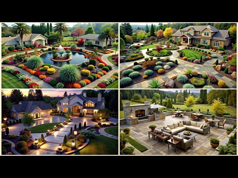 100 large yard landscaping ideas | Outdoor Seating Areas | Lighting and Ambiance | Water Features