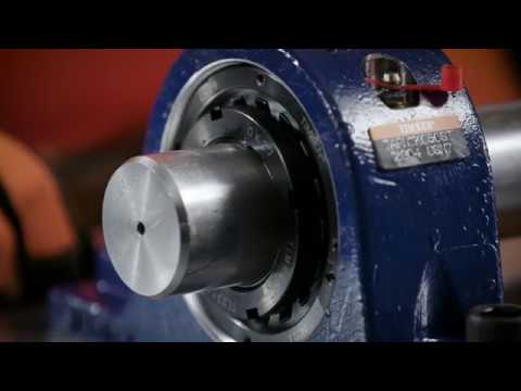 How to Install a Timken SRB Solid Block Housed Unit with a 2-Nut Tapered Adapter