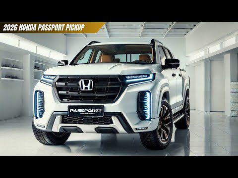 NEW 2026 Honda Passport Pickup Official Revealed - First Look!