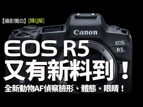 【撻Q版】Canon EOS R5又有新料到！全新...... 未完成版本！