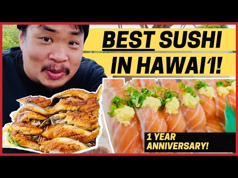 The BEST AFFORDABLE SUSHI in Hawaii and Food YouTuber Get to Know Me