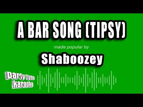 Shaboozey - A Bar Song (Tipsy) (Karaoke Version)