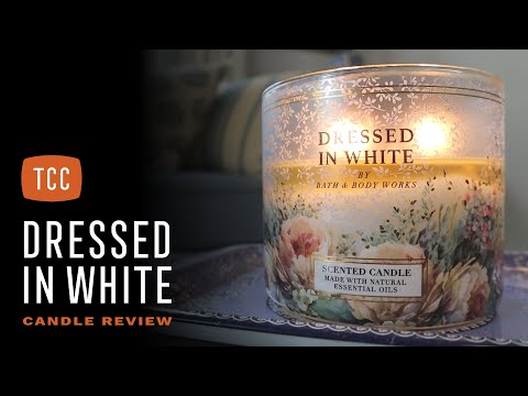 Dressed In White Candle Review – Bath & Body Works