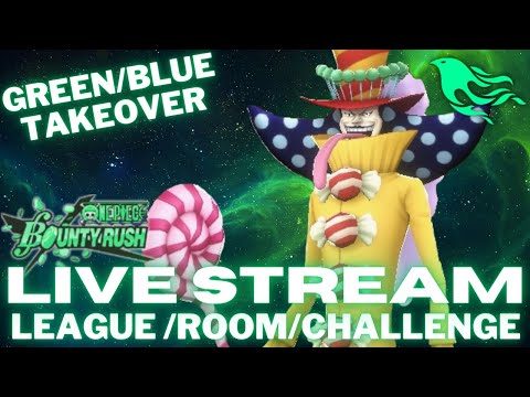 GREEN/BLUE TAKING OVER | OPBR Live Stream #190 | One Piece Bounty Rush