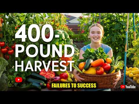 From Failures to a 400-Pound Harvest: My Garden Transformation Tips