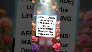 (HOW TO GUIDE) Unlocking the LIFE-CHANGING Power of AFFIRMATIONS: MANIFEST Your DREAMS NOW!