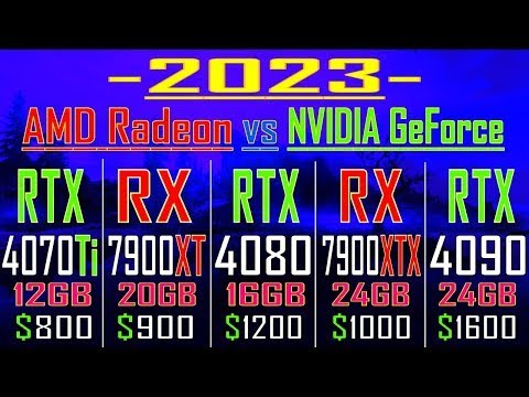 RTX 4070Ti vs RX 7900XT vs RTX 4080 vs RX 7900XTX vs RTX 4090 // PC GAMES BENCHMARK TEST