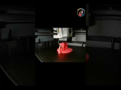 Bambu Lab 3D Printed Pink Horse Timelapse Video #bambulab #timelapse