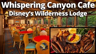 Whispering Canyon Cafe Review: All-You-Can-Eat BBQ at Disney's Wilderness Lodge