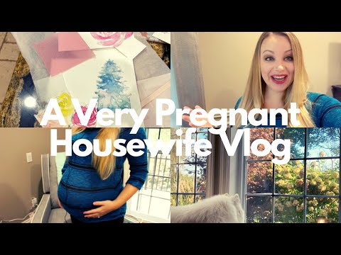 A Very PREGNANT HOUSEWIFE Day in the Life