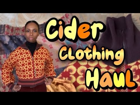 Cider Clothing Haul #ciderhaul #cider #clothinghaul #clothingtryonhaul