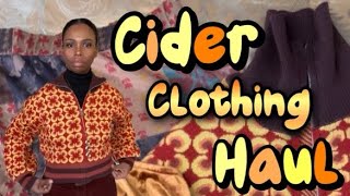 Cider Clothing Haul #ciderhaul #cider #clothinghaul #clothingtryonhaul