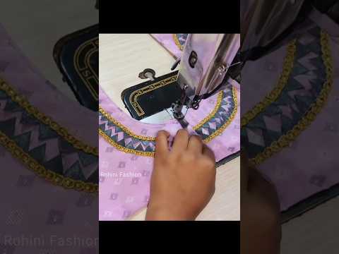 Blouse lace design cutting and stitching #shorts #shortsvideo #rohinifashion