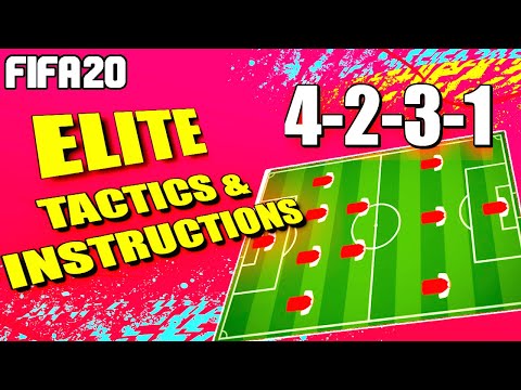 FIFA 20: 4231 BEST CUSTOM TACTICS AND INDIVIDUAL INSTRUCTIONS -  MOST OP FORMATION FOR FUT CHAMPS