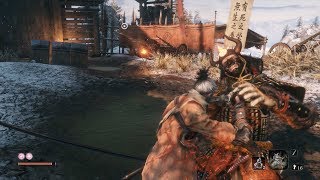 Sekiro Shadows Die Twice - General Naomori Kawarada Boss Fight (Boss #1)