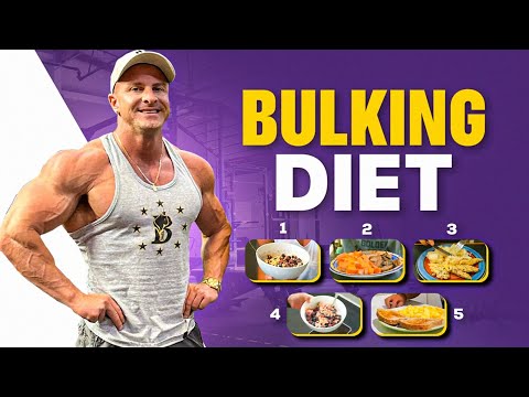 Full Day Of Eating To Gain Muscle Mass!