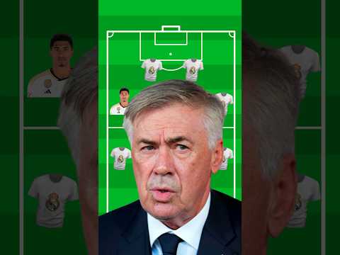 REAL MADRID HAVE A PROBLEM: BELLINGHAM IN ANCELOTTI'S NEW 4-4-2 #football #soccer