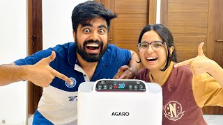 Diwali ke pollution se bache 😍 ( AGARO AIR PURIFIER )