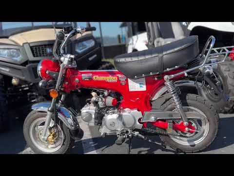 Pre-Owned 2023 Icebear Champion 125 Semi-Automatic Retro Style Motorcycle For Sale In Corona, CA