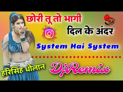 System Hai Bhaiya System Hai DjRemix Song || New Meena Song 2024 Dj Remix || Harisingh Dholan Song