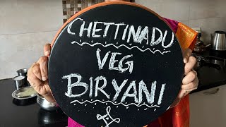 Chettinadu Style Vegetable Biryani | Masterchefmom