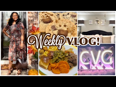 WEEKLY VLOG: Thanksgiving Was GIVING!!! Spades + Unexpected Events + Birthday Dinner & Church Vlog