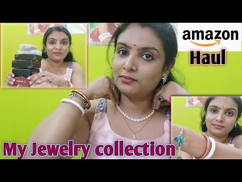 MY AMAZON JEWELRY COLLECTION | AMAZON JEWELRY HAUL | AFFORDABLE JEWELRY | BENGALI | GROWING SILENTLY