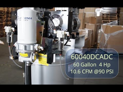 California Air Tools 60040DCADC 98% DRY AIR Compressor - Quick Look