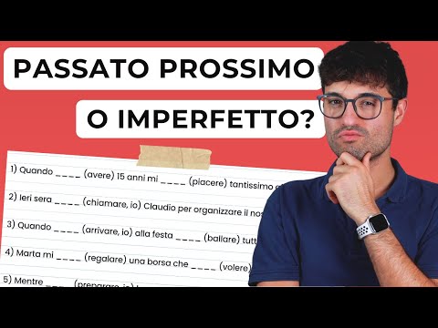 PASSATO PROSSIMO vs IMPERFETTO in Italian (Interactive lesson)