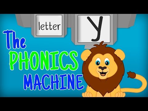 THE LETTER Y SONGS - Phonics Songs for Kids Alphabet Sounds PHONICS MACHINE ABC Sounds Song Toddlers